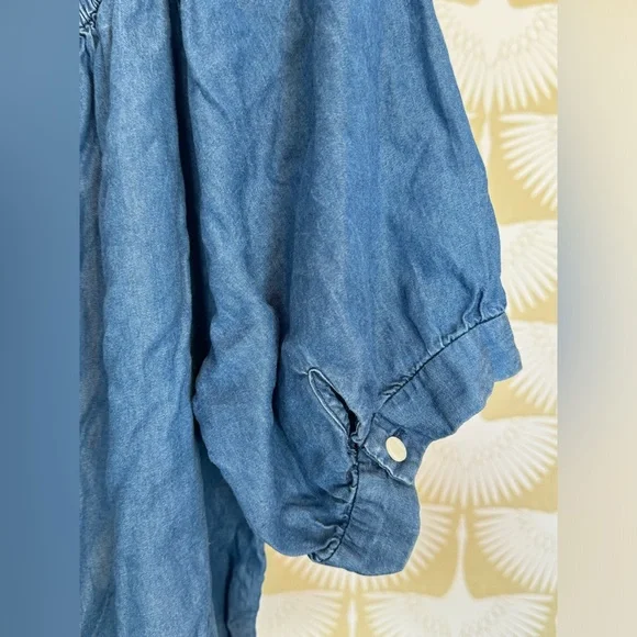 Kate Spade New York Broome Street Short Sleeve/Off the Shoulder Blouse - Picture 4 of 6